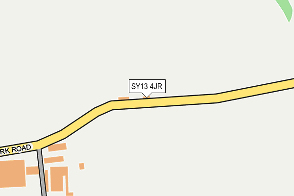 SY13 4JR map - OS OpenMap – Local (Ordnance Survey)