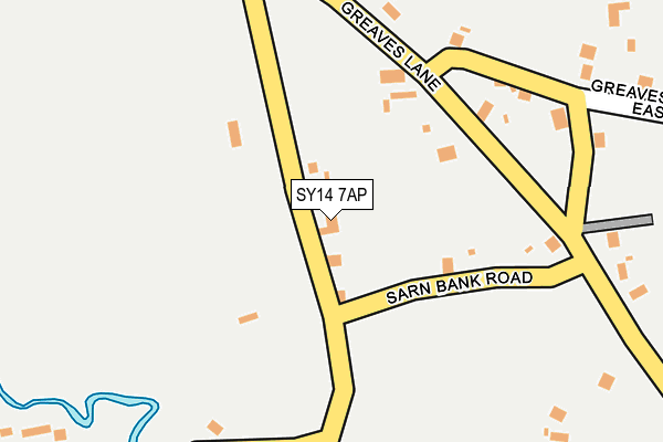 SY14 7AP map - OS OpenMap – Local (Ordnance Survey)