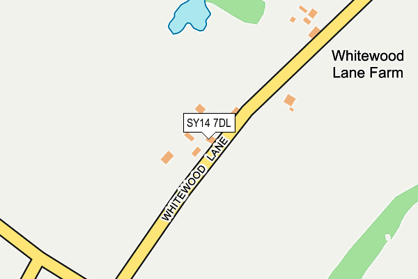 SY14 7DL map - OS OpenMap – Local (Ordnance Survey)