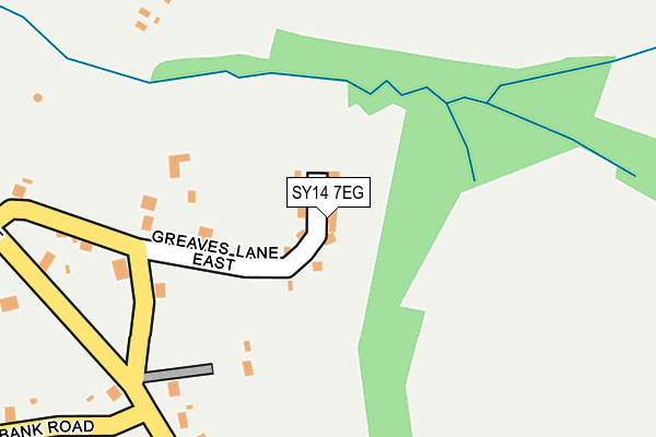 SY14 7EG map - OS OpenMap – Local (Ordnance Survey)