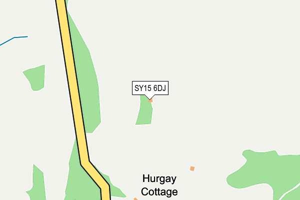 SY15 6DJ map - OS OpenMap – Local (Ordnance Survey)