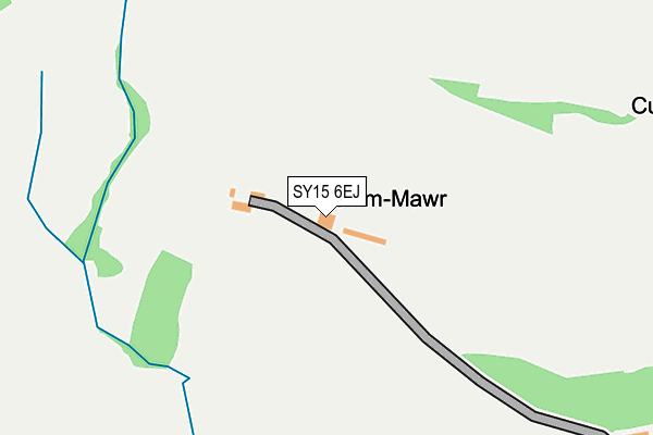 SY15 6EJ map - OS OpenMap – Local (Ordnance Survey)