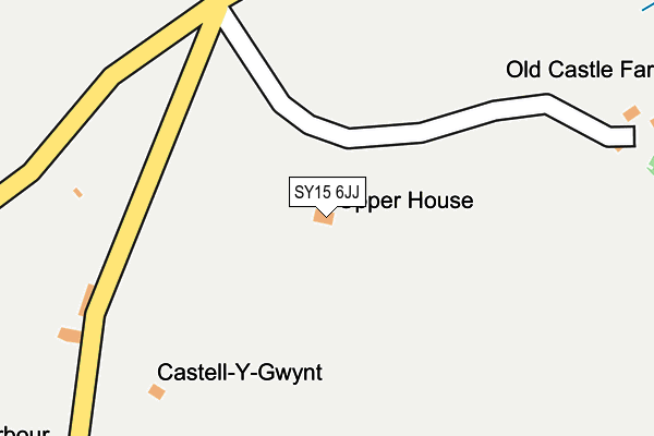 SY15 6JJ map - OS OpenMap – Local (Ordnance Survey)