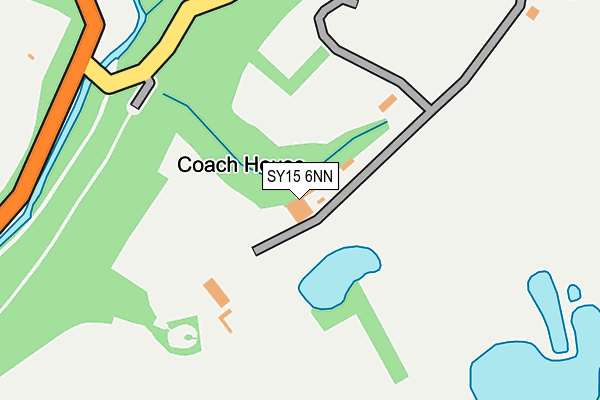 SY15 6NN map - OS OpenMap – Local (Ordnance Survey)