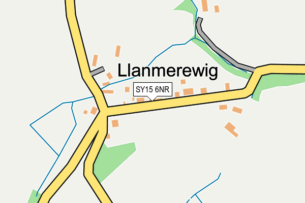 SY15 6NR map - OS OpenMap – Local (Ordnance Survey)
