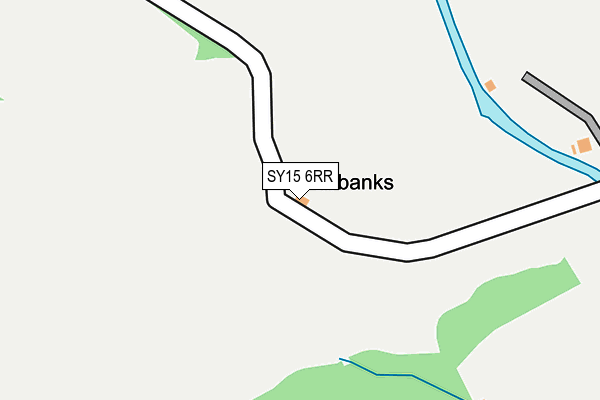 SY15 6RR map - OS OpenMap – Local (Ordnance Survey)