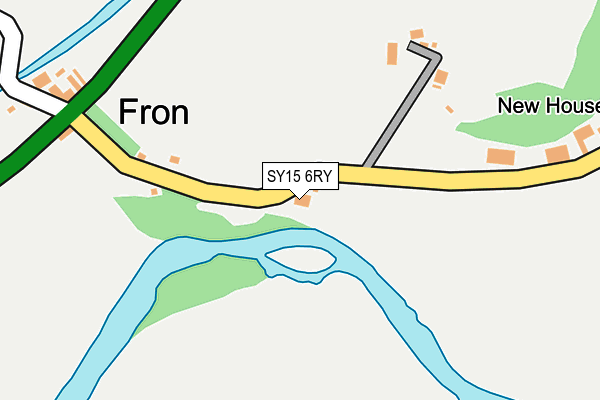 SY15 6RY map - OS OpenMap – Local (Ordnance Survey)