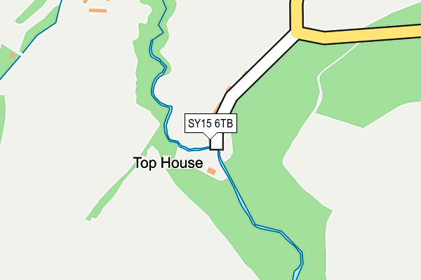 SY15 6TB map - OS OpenMap – Local (Ordnance Survey)