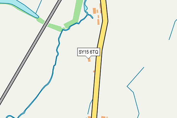 SY15 6TQ map - OS OpenMap – Local (Ordnance Survey)