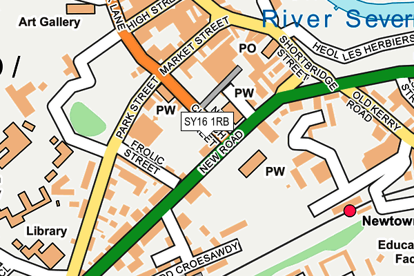 Map of JPL SOLICITORS LIMITED at local scale