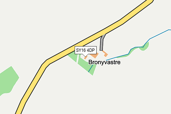 SY16 4DP map - OS OpenMap – Local (Ordnance Survey)