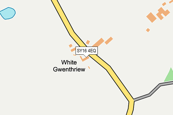 SY16 4EQ map - OS OpenMap – Local (Ordnance Survey)