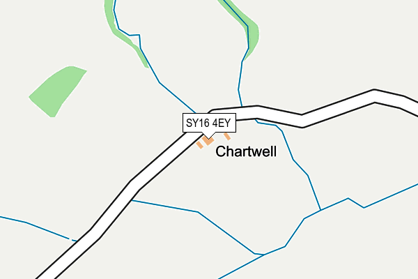 SY16 4EY map - OS OpenMap – Local (Ordnance Survey)