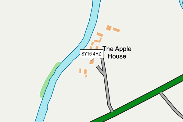 SY16 4HZ map - OS OpenMap – Local (Ordnance Survey)