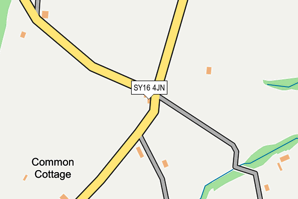 SY16 4JN map - OS OpenMap – Local (Ordnance Survey)