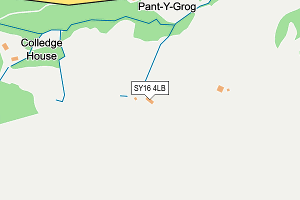 SY16 4LB map - OS OpenMap – Local (Ordnance Survey)