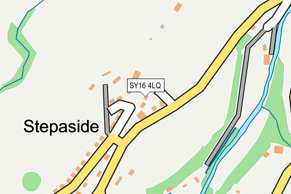 SY16 4LQ map - OS OpenMap – Local (Ordnance Survey)