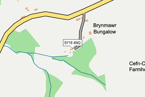 SY16 4NQ map - OS OpenMap – Local (Ordnance Survey)