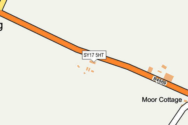 SY17 5HT map - OS OpenMap – Local (Ordnance Survey)