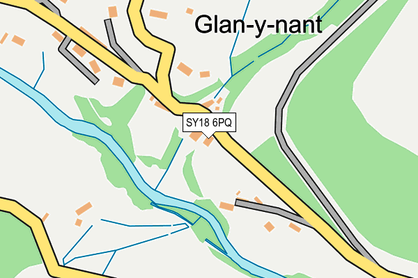 SY18 6PQ map - OS OpenMap – Local (Ordnance Survey)