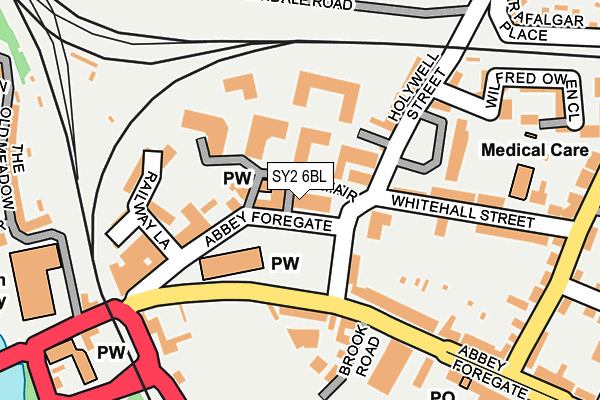 Map of C W RESEARCH LIMITED at local scale