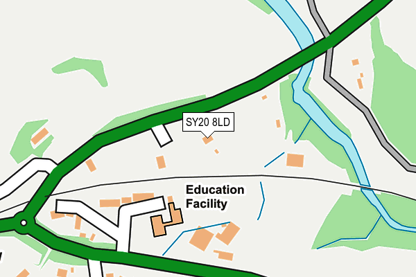 SY20 8LD map - OS OpenMap – Local (Ordnance Survey)