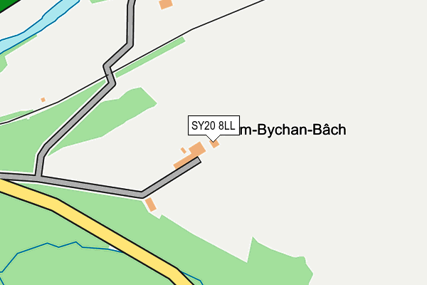 SY20 8LL map - OS OpenMap – Local (Ordnance Survey)