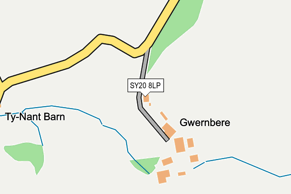 SY20 8LP map - OS OpenMap – Local (Ordnance Survey)