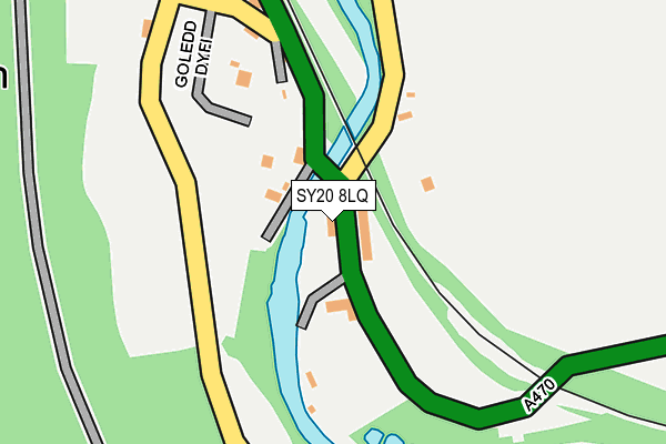 SY20 8LQ map - OS OpenMap – Local (Ordnance Survey)
