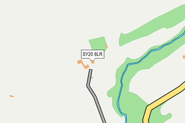 SY20 8LR map - OS OpenMap – Local (Ordnance Survey)