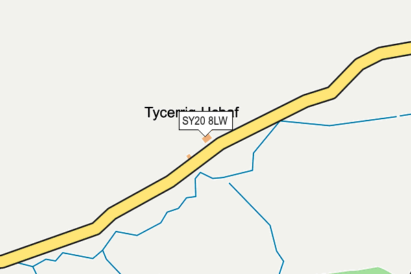 SY20 8LW map - OS OpenMap – Local (Ordnance Survey)