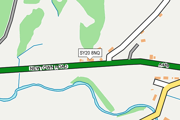 SY20 8NQ map - OS OpenMap – Local (Ordnance Survey)