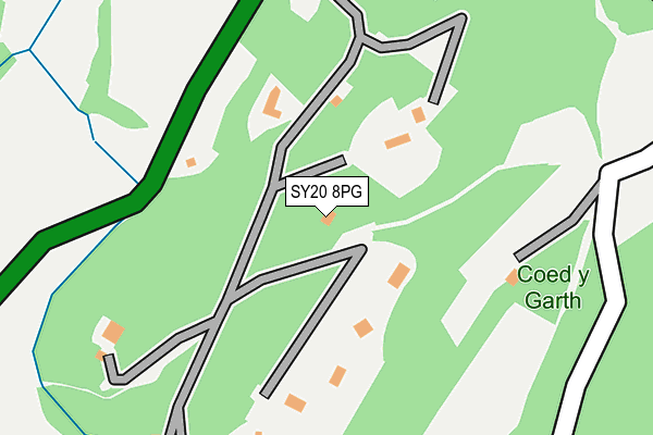 SY20 8PG map - OS OpenMap – Local (Ordnance Survey)