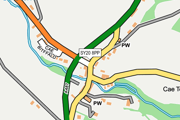 SY20 8PP map - OS OpenMap – Local (Ordnance Survey)