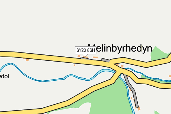 SY20 8SH map - OS OpenMap – Local (Ordnance Survey)