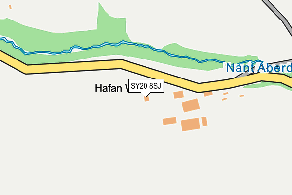 SY20 8SJ map - OS OpenMap – Local (Ordnance Survey)