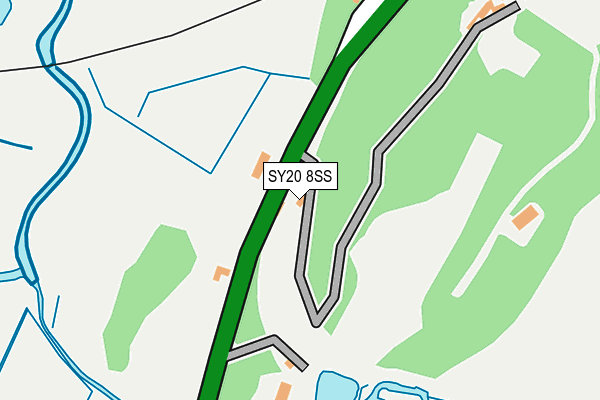 SY20 8SS map - OS OpenMap – Local (Ordnance Survey)