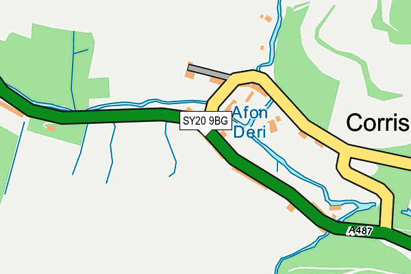 SY20 9BG map - OS OpenMap – Local (Ordnance Survey)