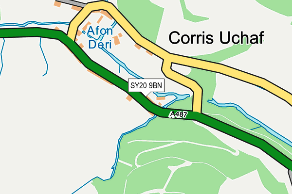 SY20 9BN map - OS OpenMap – Local (Ordnance Survey)