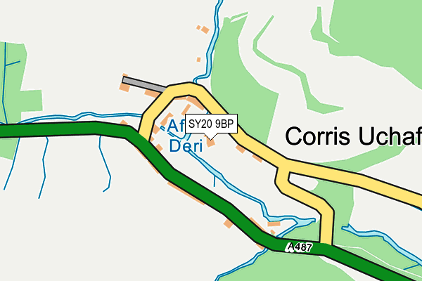 SY20 9BP map - OS OpenMap – Local (Ordnance Survey)