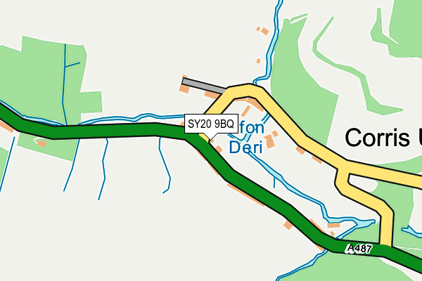 SY20 9BQ map - OS OpenMap – Local (Ordnance Survey)