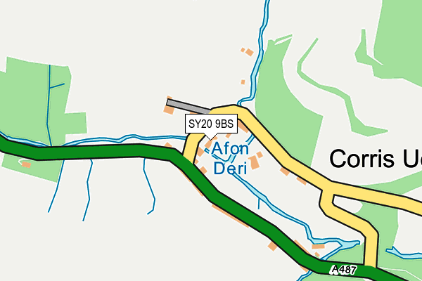 SY20 9BS map - OS OpenMap – Local (Ordnance Survey)