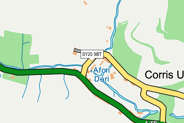 SY20 9BT map - OS OpenMap – Local (Ordnance Survey)