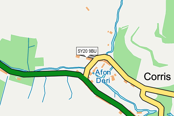SY20 9BU map - OS OpenMap – Local (Ordnance Survey)