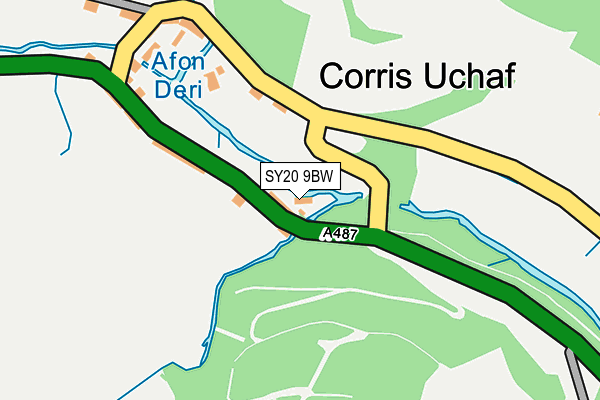 SY20 9BW map - OS OpenMap – Local (Ordnance Survey)