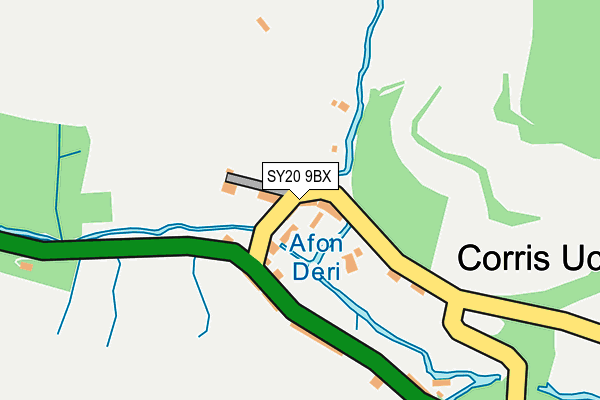 SY20 9BX map - OS OpenMap – Local (Ordnance Survey)