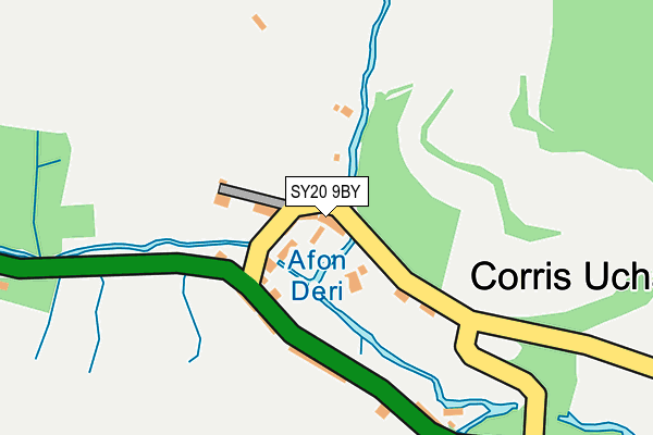 SY20 9BY map - OS OpenMap – Local (Ordnance Survey)