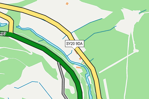 SY20 9DA map - OS OpenMap – Local (Ordnance Survey)