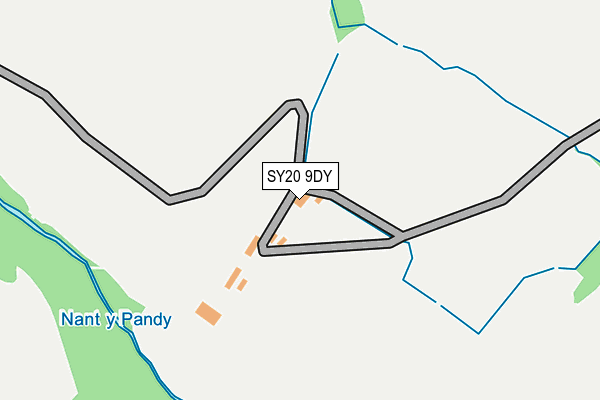 SY20 9DY map - OS OpenMap – Local (Ordnance Survey)