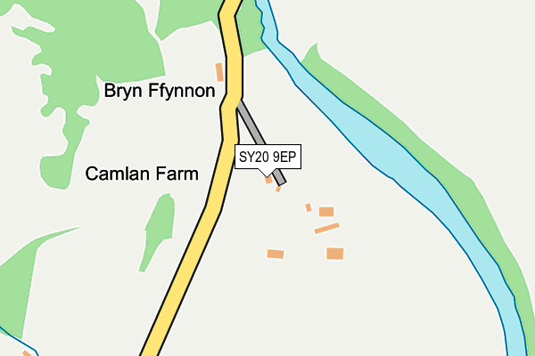 SY20 9EP map - OS OpenMap – Local (Ordnance Survey)